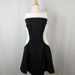 American Living Color blocked Fit and Flair Dress